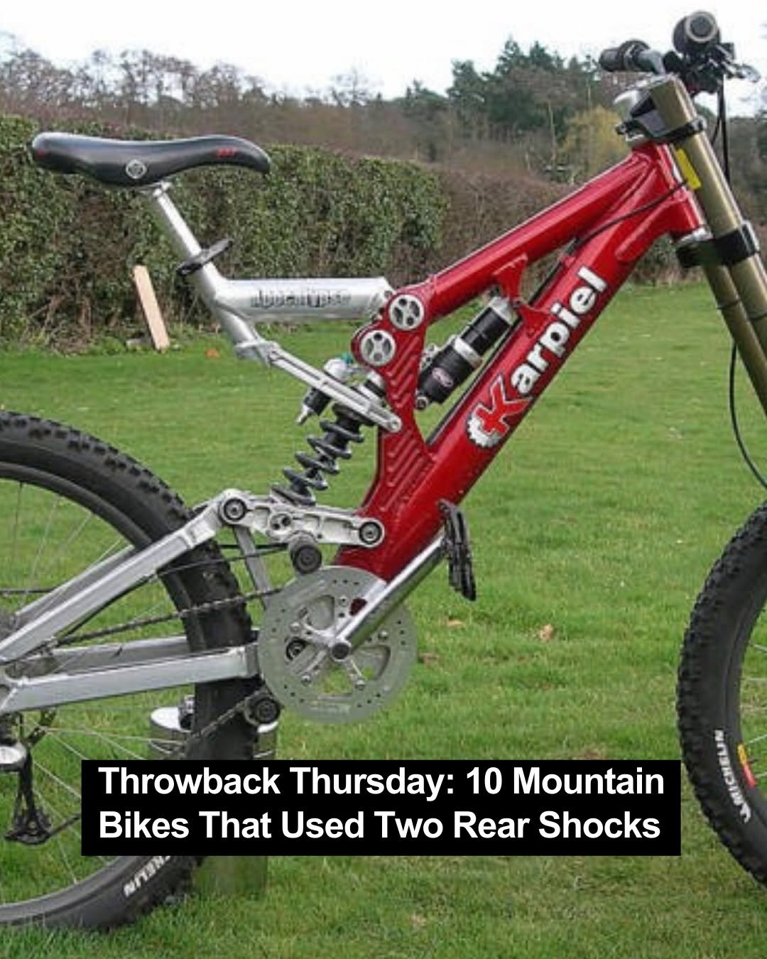 Photo by Pinkbike on February 26, 2026. May be an image of bicycle and text.