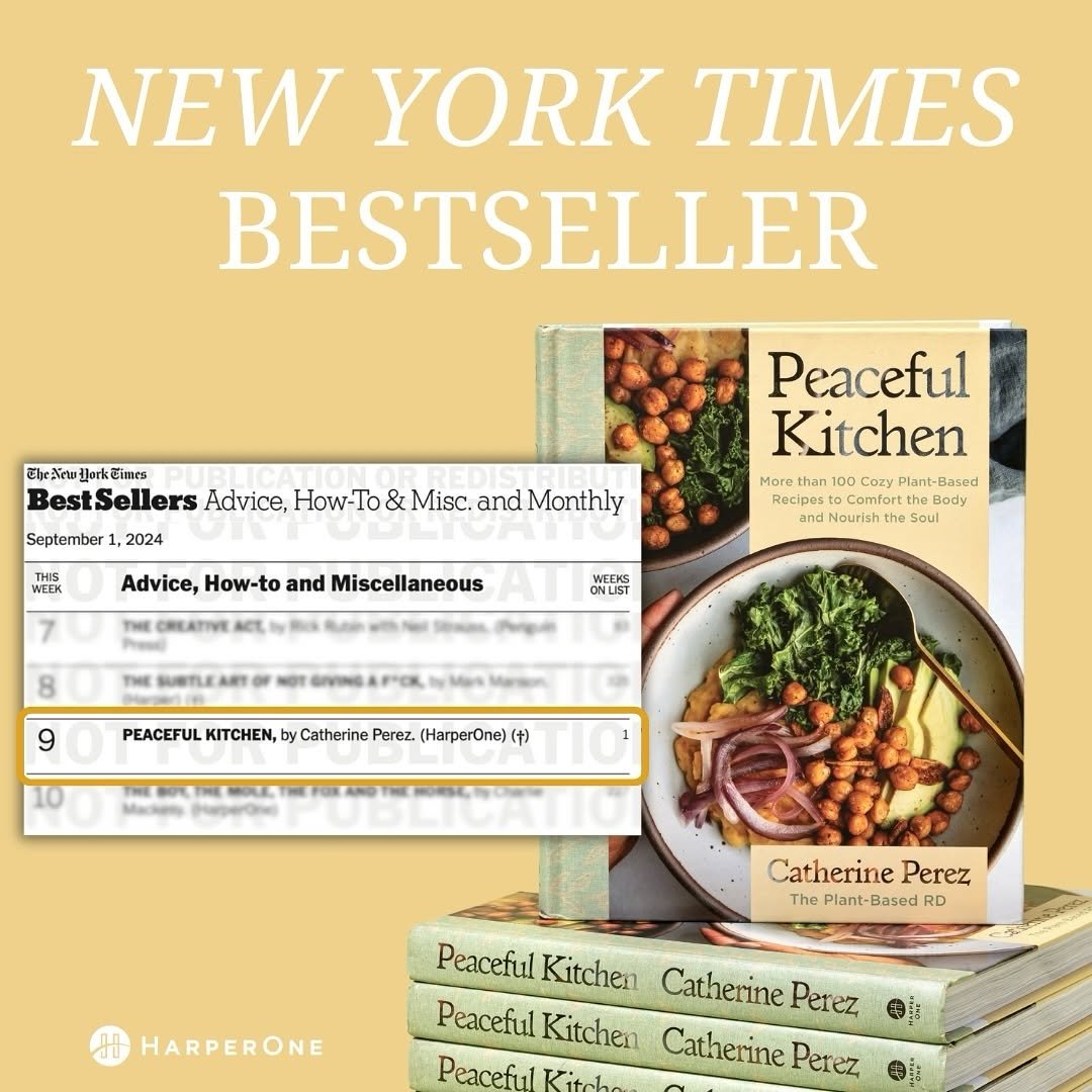 plantbasedrd 게시물 이미지: Didn’t have @nytimes best selling author on my...