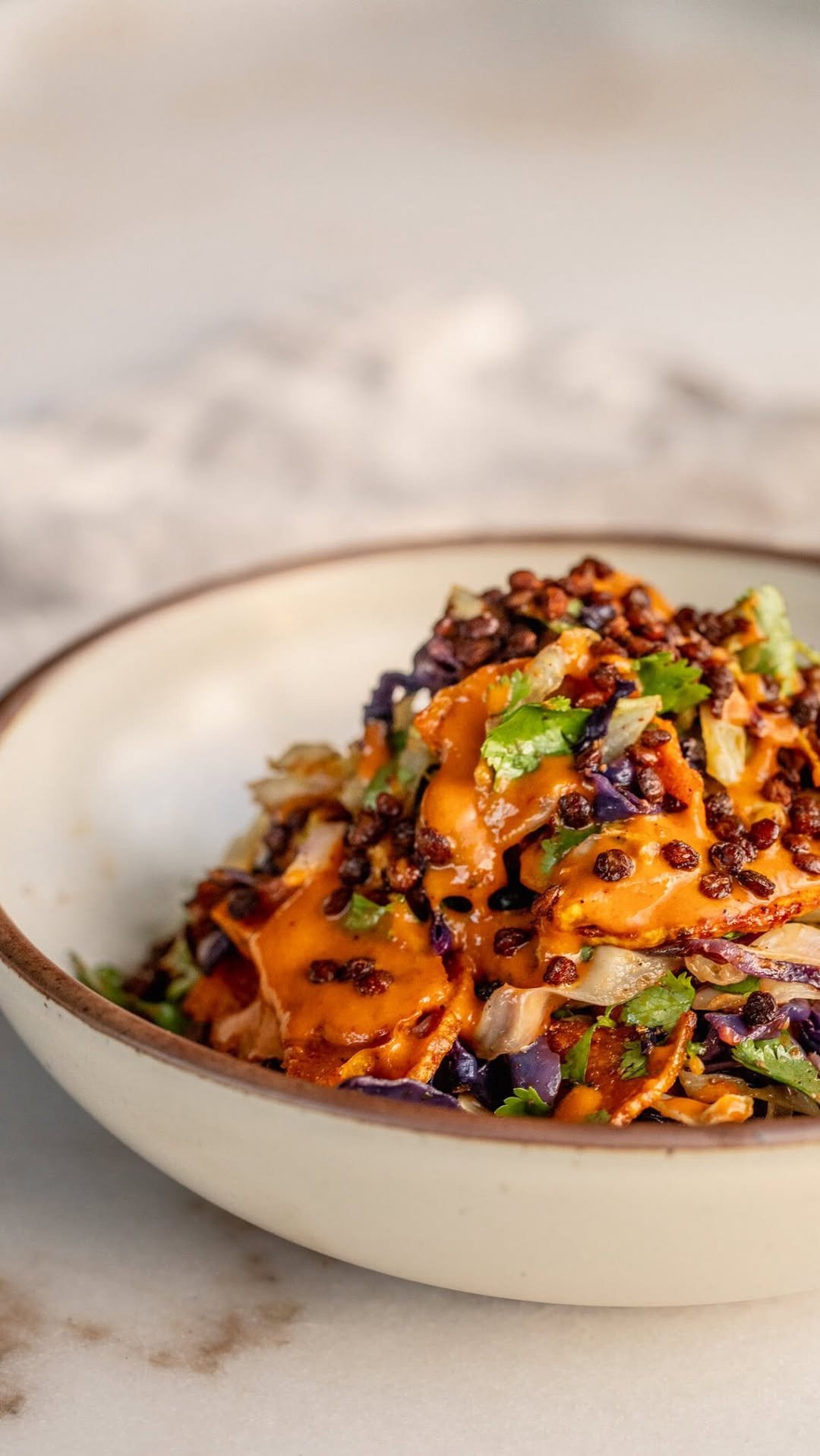 plantbasedrd 게시물 이미지: Orange Chipotle Honeynut Cabbage Salad,...