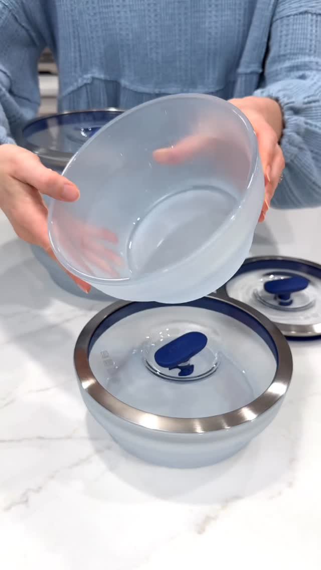 plantedinthekitchen 게시물 이미지: These frosted glass containers are on sale...