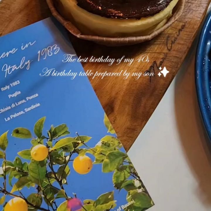 play_branding 게시물 이미지: 아들이 용돈으로 장도 보고, 케이크도 사고, 아침부터 일어나서 요리하더니 생일상도...
