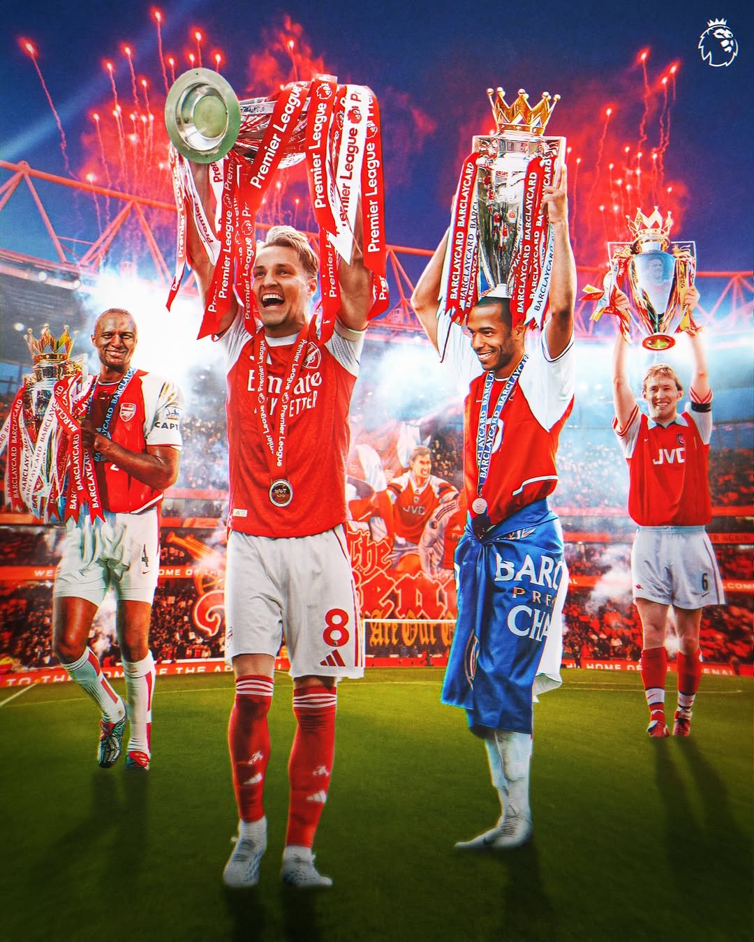 plinusa 게시물 이미지: Arsenal are champions once again 🏆❤️