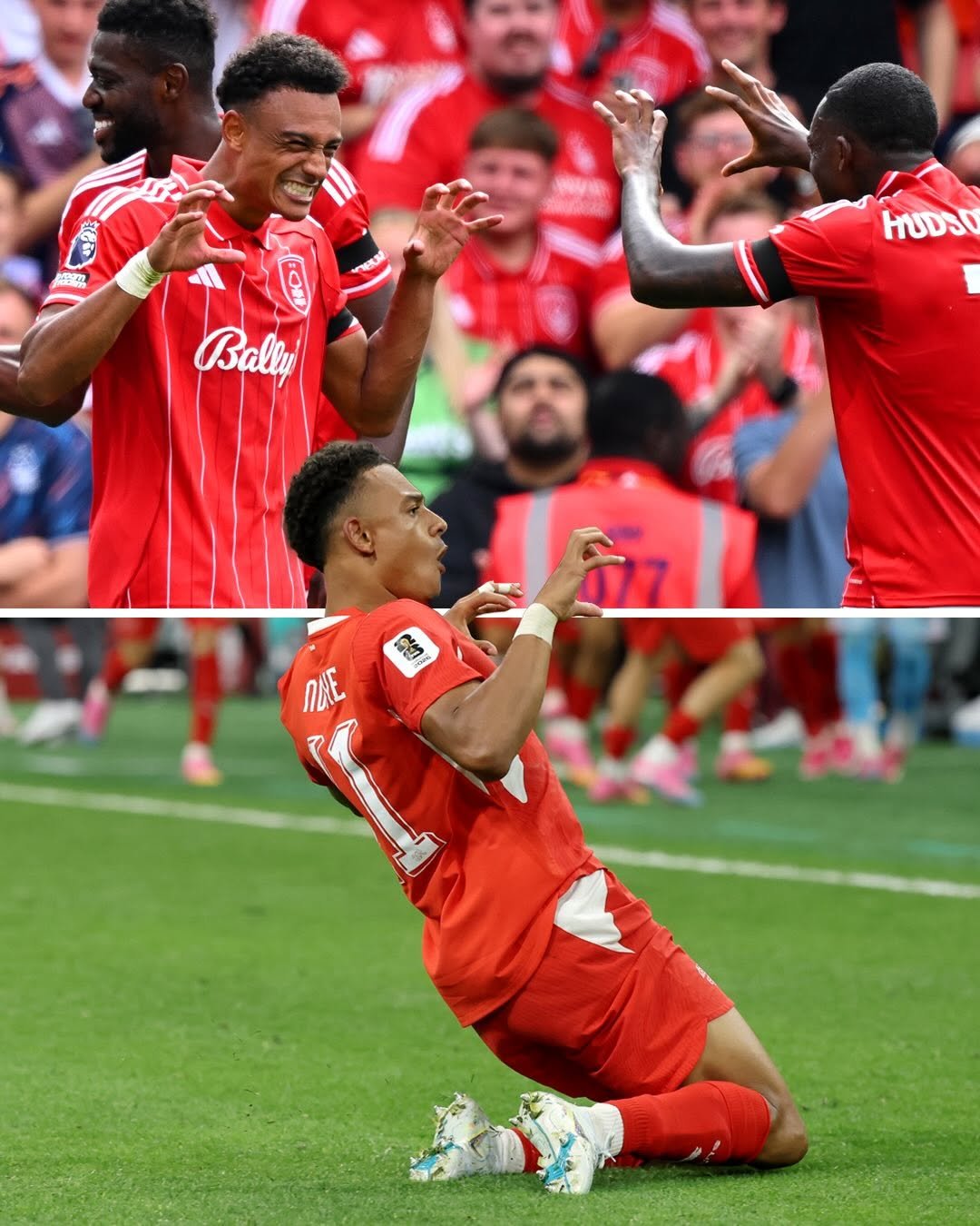 plinusa 게시물 이미지: Dan Ndoye’s claw celly makes its World Cup debut