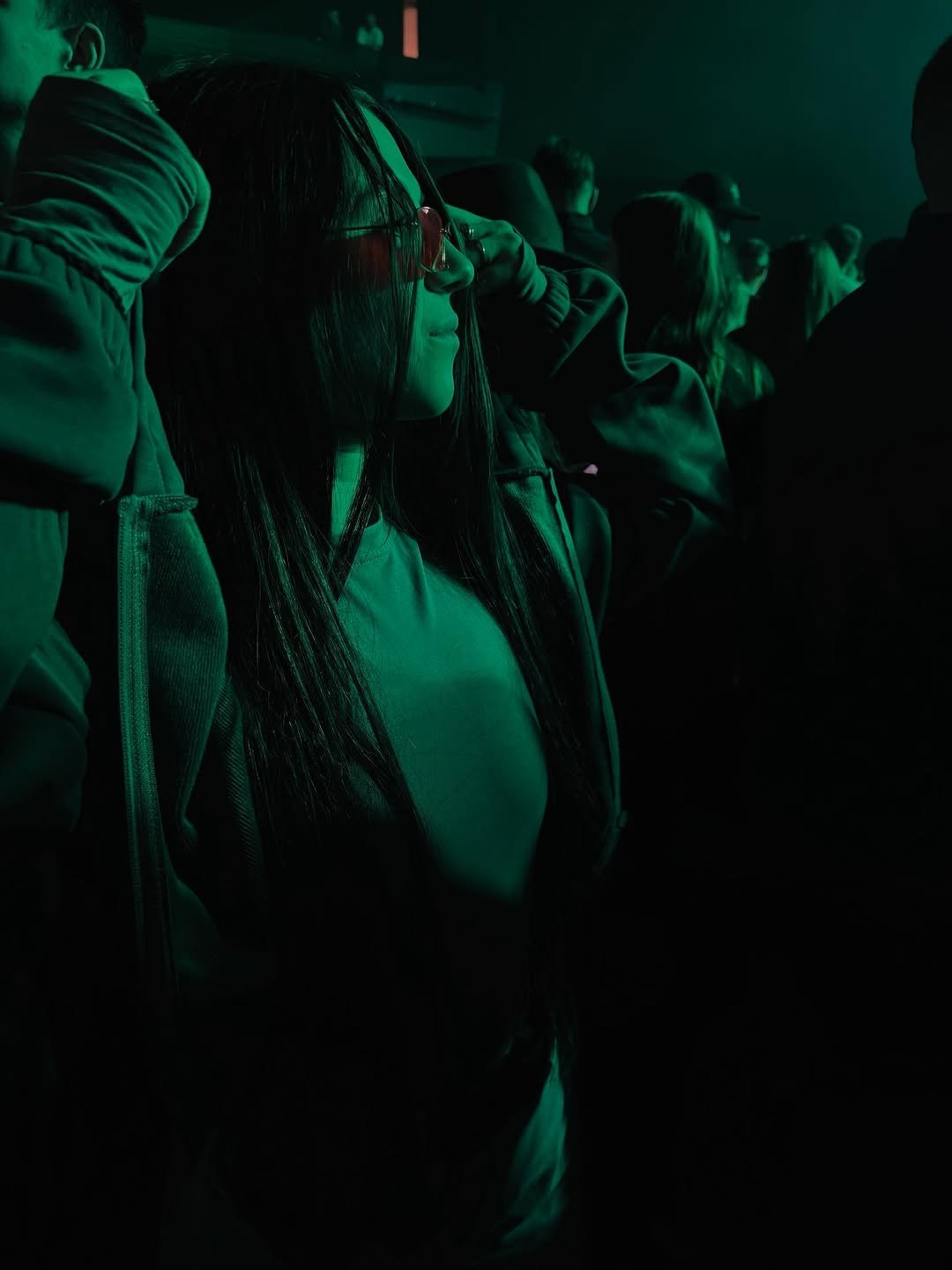 Photo by ПОЛИК on September 15, 2025. May be an image of 2 people, crowd, concert and text.