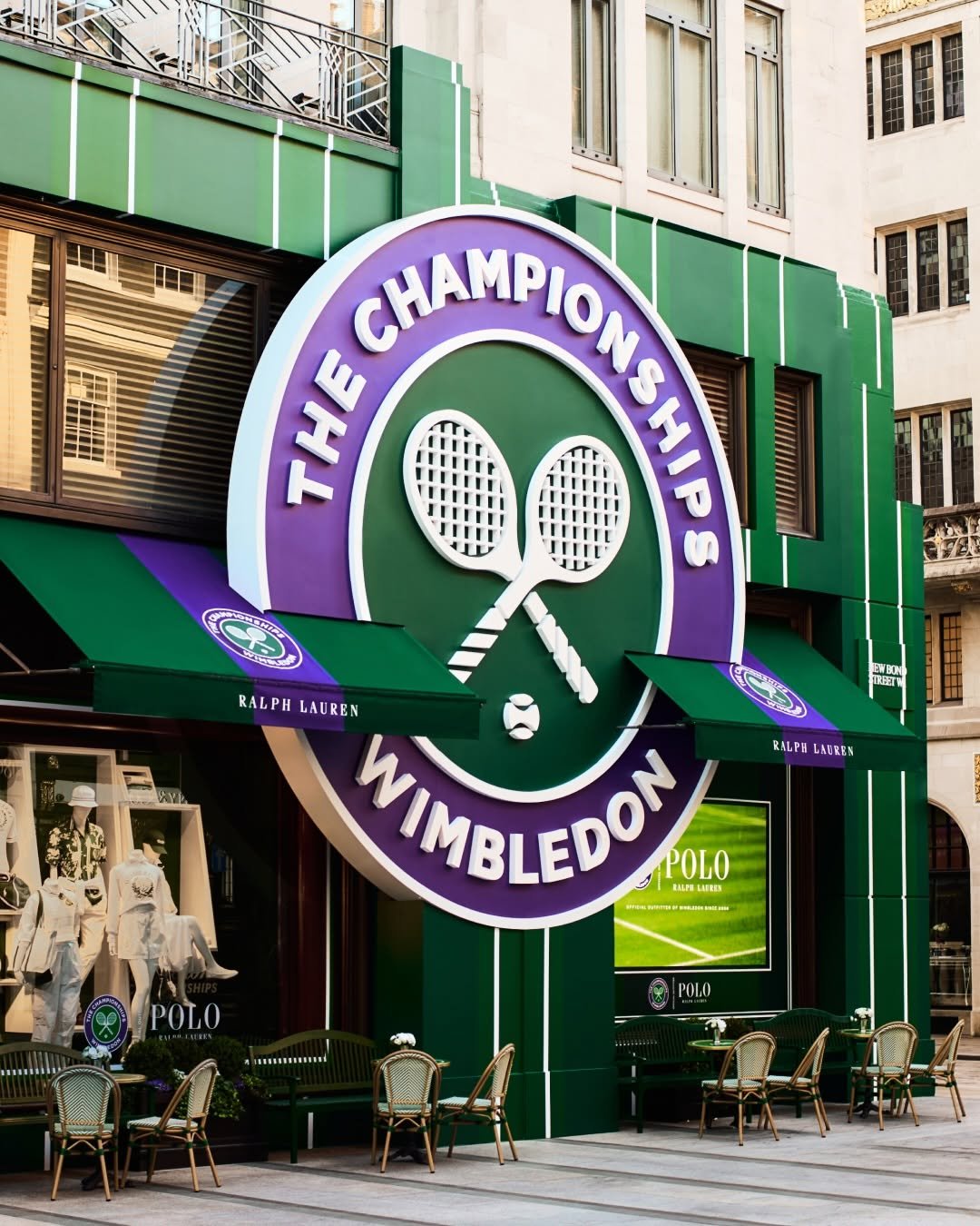 poloralphlauren 게시물 이미지: The Championships on New Bond Street.
 
The...