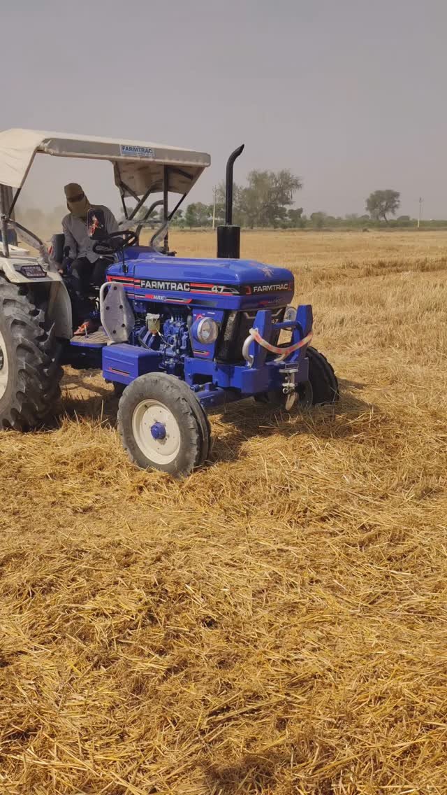 pooniakrishifarm 게시물 이미지: तुड़ी वाली मशीन Farmtrac 47 Promaxx...