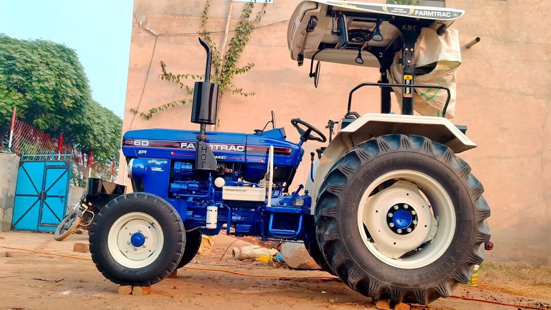 Photo by Poonia Krishi Farm on November 28, 2025. May be an image of combine, scraper, tractor and text.