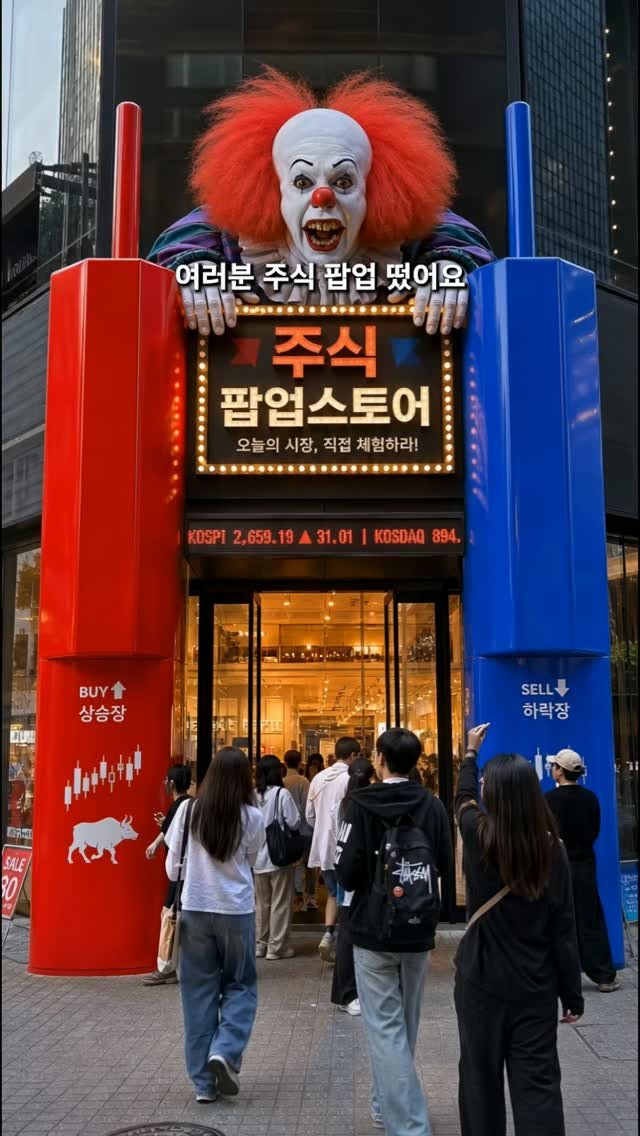 popcon_official 게시물 이미지: 🕯️ 주식 팝업스토어 <ENTER THE MARKET> 🕯️
근데 실제로는 존재하지...