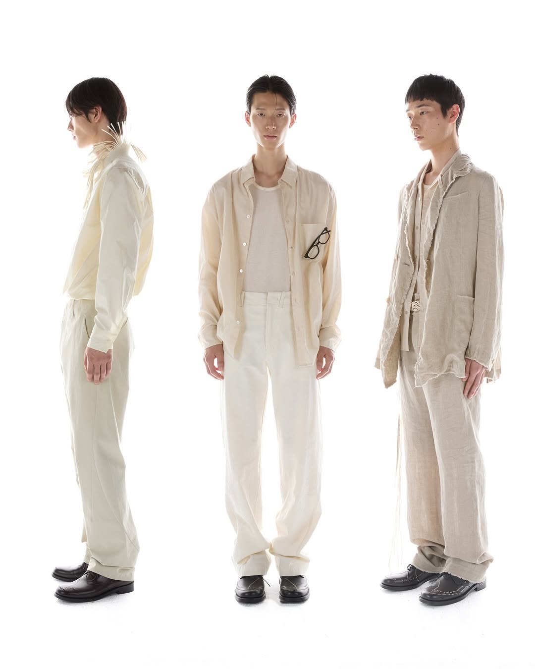 Photo by POST ARCHIVE FACTION (PAF) on February 04, 2026. May be an image of suit, outerwear and text.