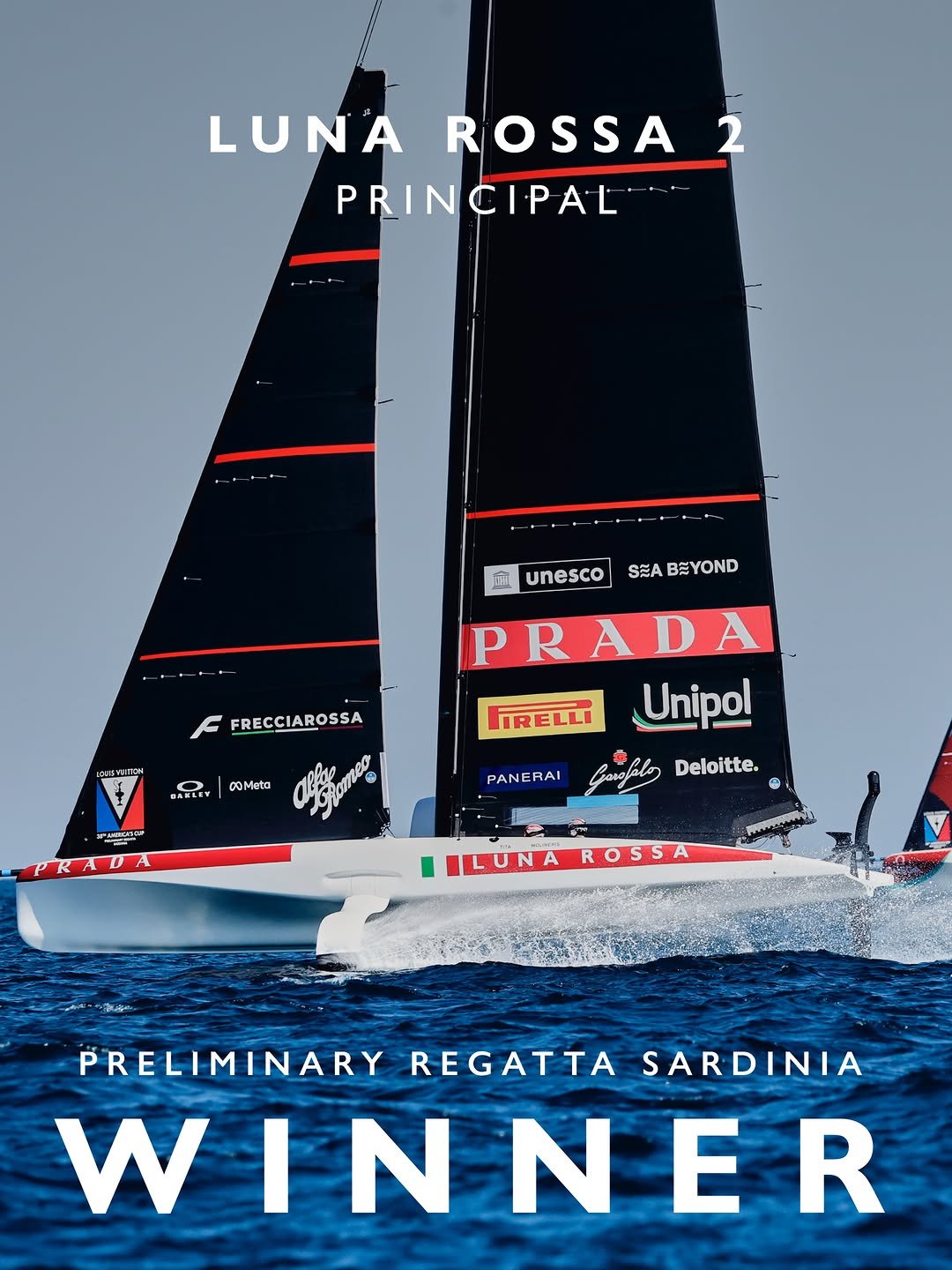 prada 게시물 이미지: Luna Rossa 2 Principal Winner of the...