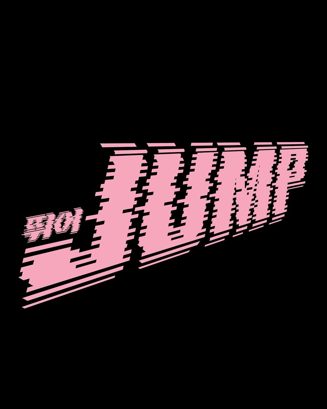 Photo shared by Jaehoon Choi on July 11, 2025 tagging @blackpinkofficial. May be a graphic of trampoline, poster and text that says '팔어 無ー JUMP መመሃከሉ س'.