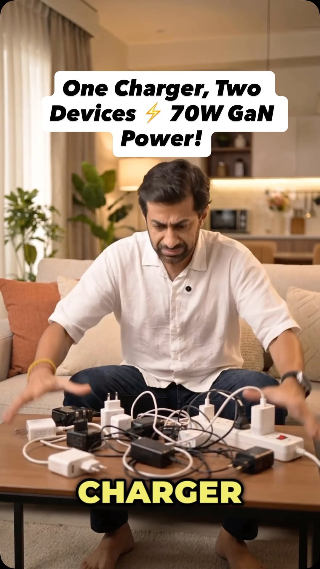 praveenbhat 게시물 이미지: Stop carrying multiple chargers for every...