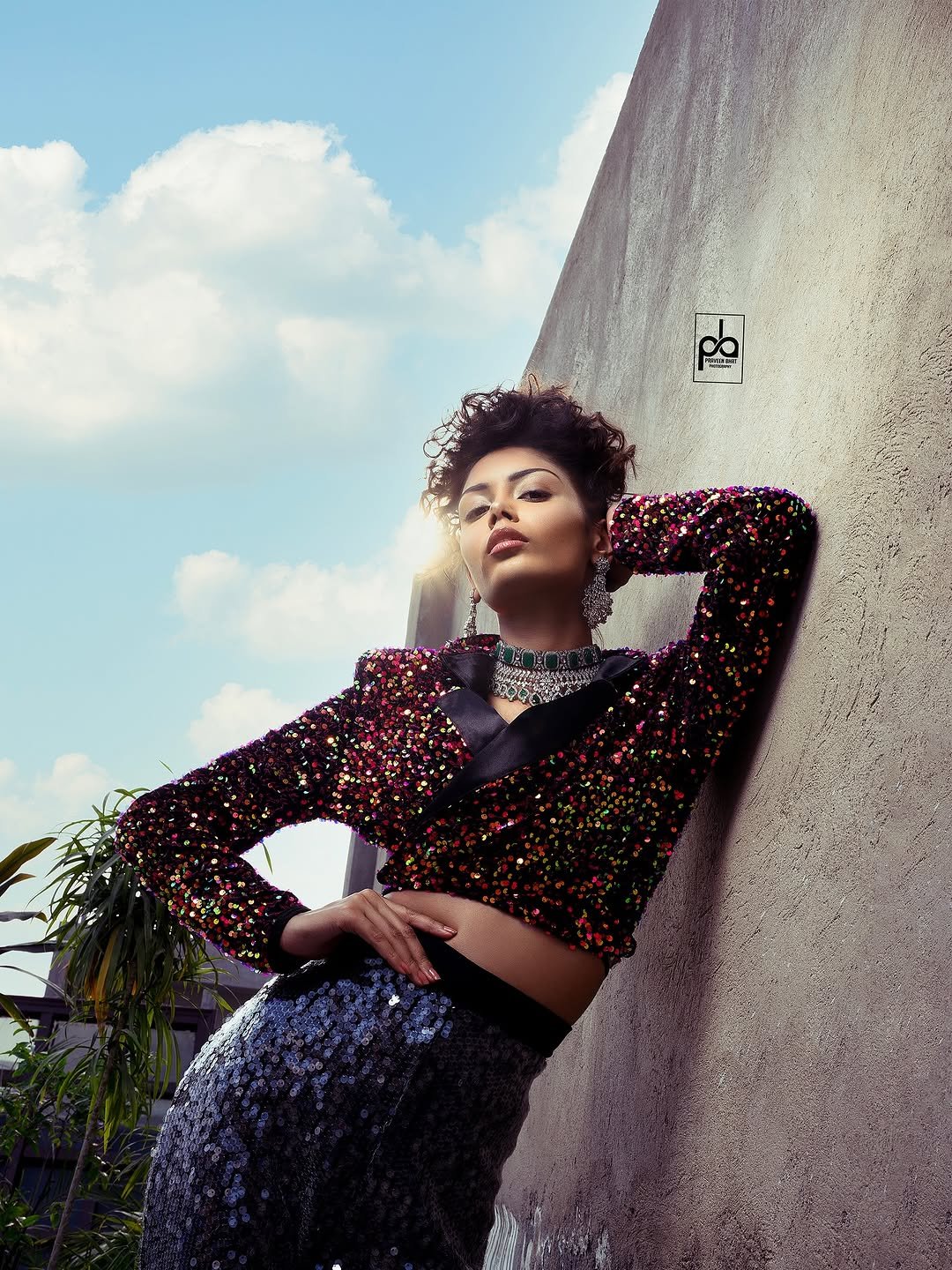 Photo shared by Praveen Bhat Photography on November 07, 2025 tagging @praveenbhatphotography. May be an image of one or more people, makeup, outdoors and text.