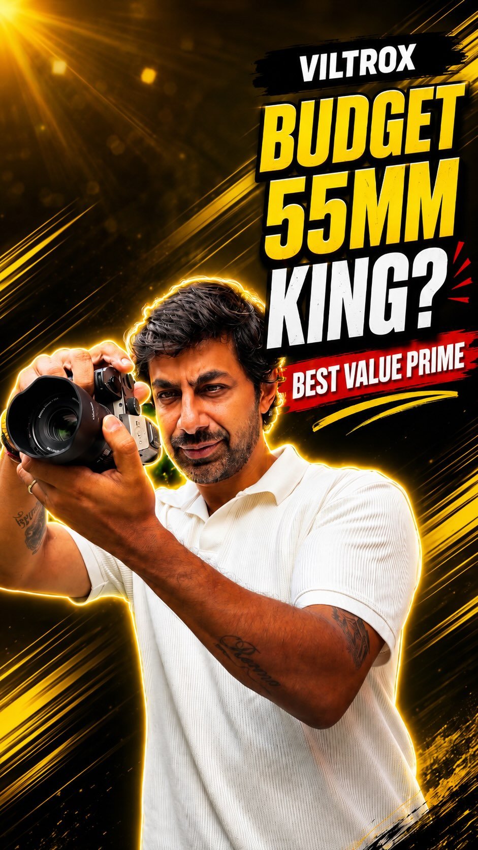 praveenbhat 게시물 이미지: Got my hands on the Viltrox AF 55mm f/1.8 EVO...