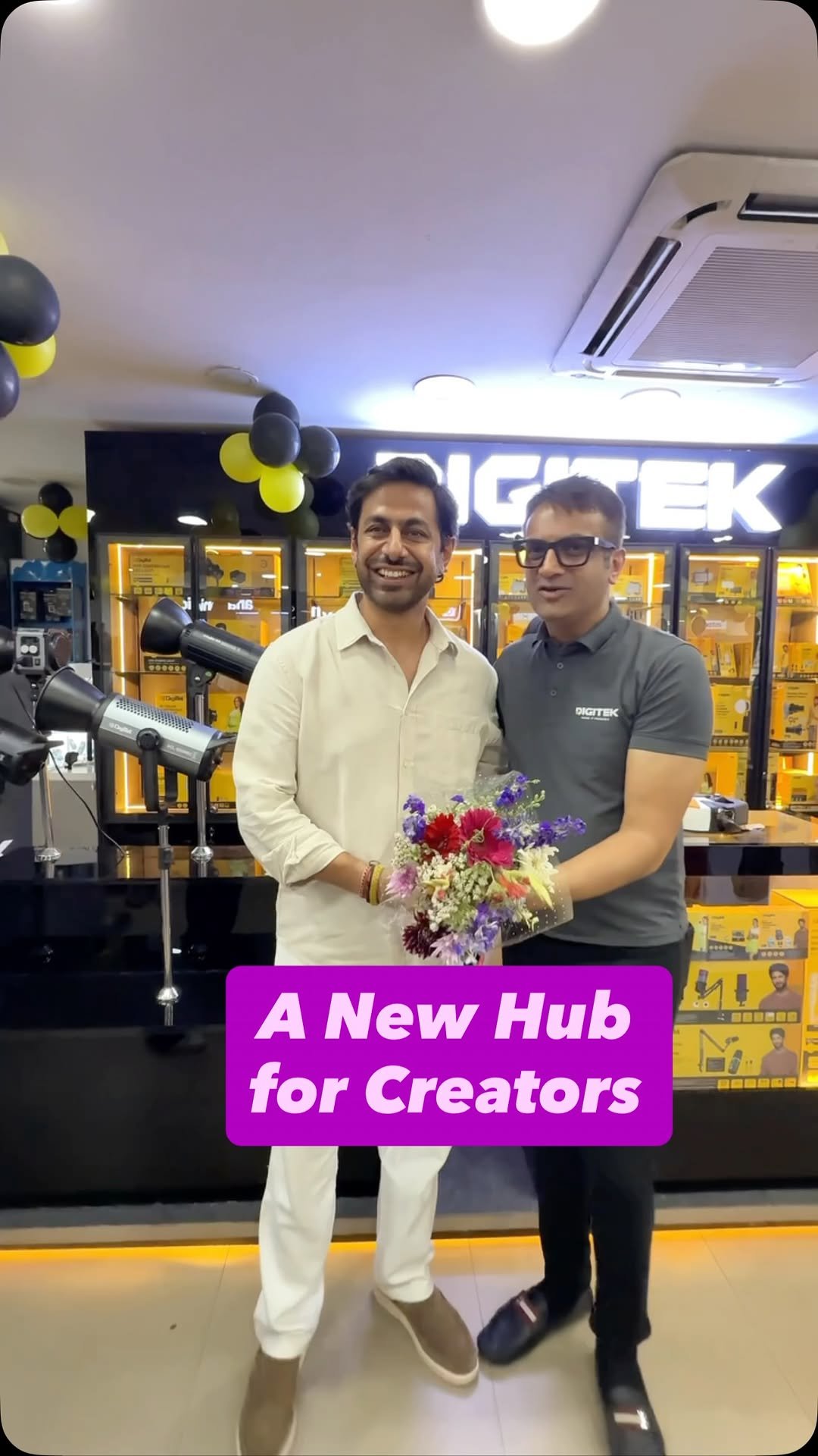 praveenbhat 게시물 이미지: At the grand opening of innovation and...