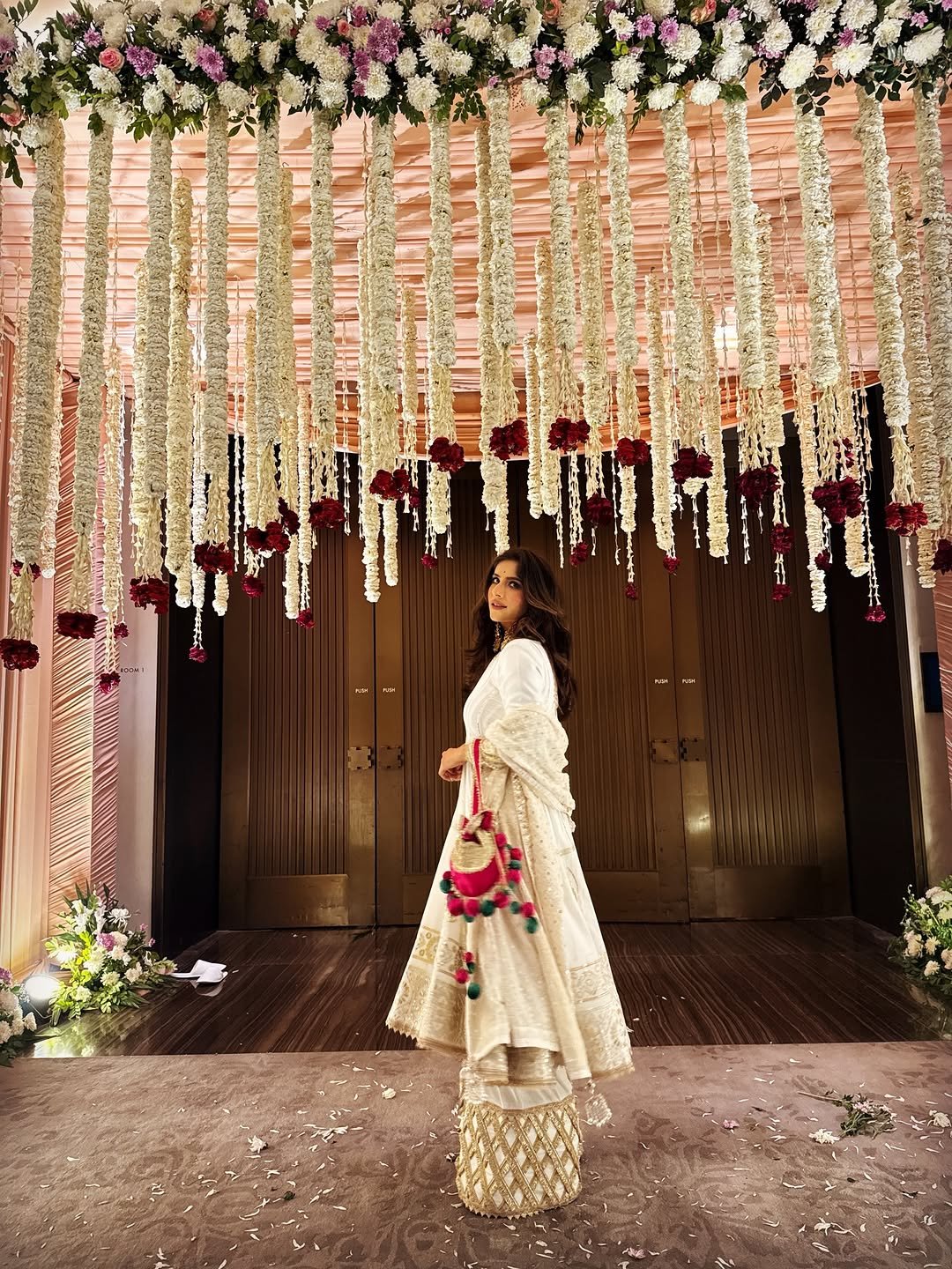 Photo by Preeti Chawla on February 21, 2026. May be an image of wedding, dais and text.