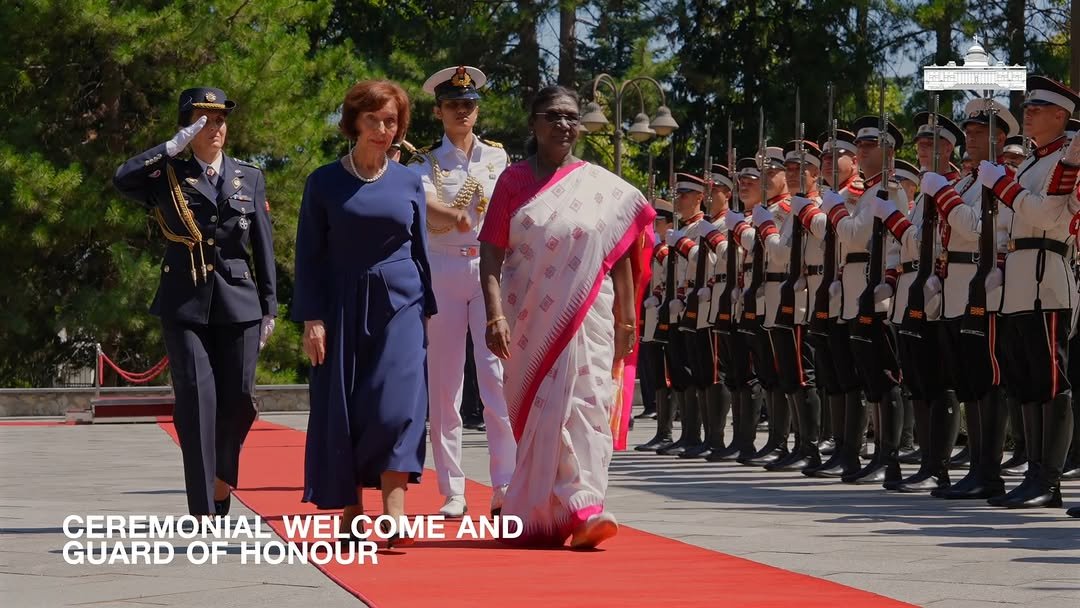 presidentofindia 게시물 이미지: Glimpses of President Droupadi Murmu’s...