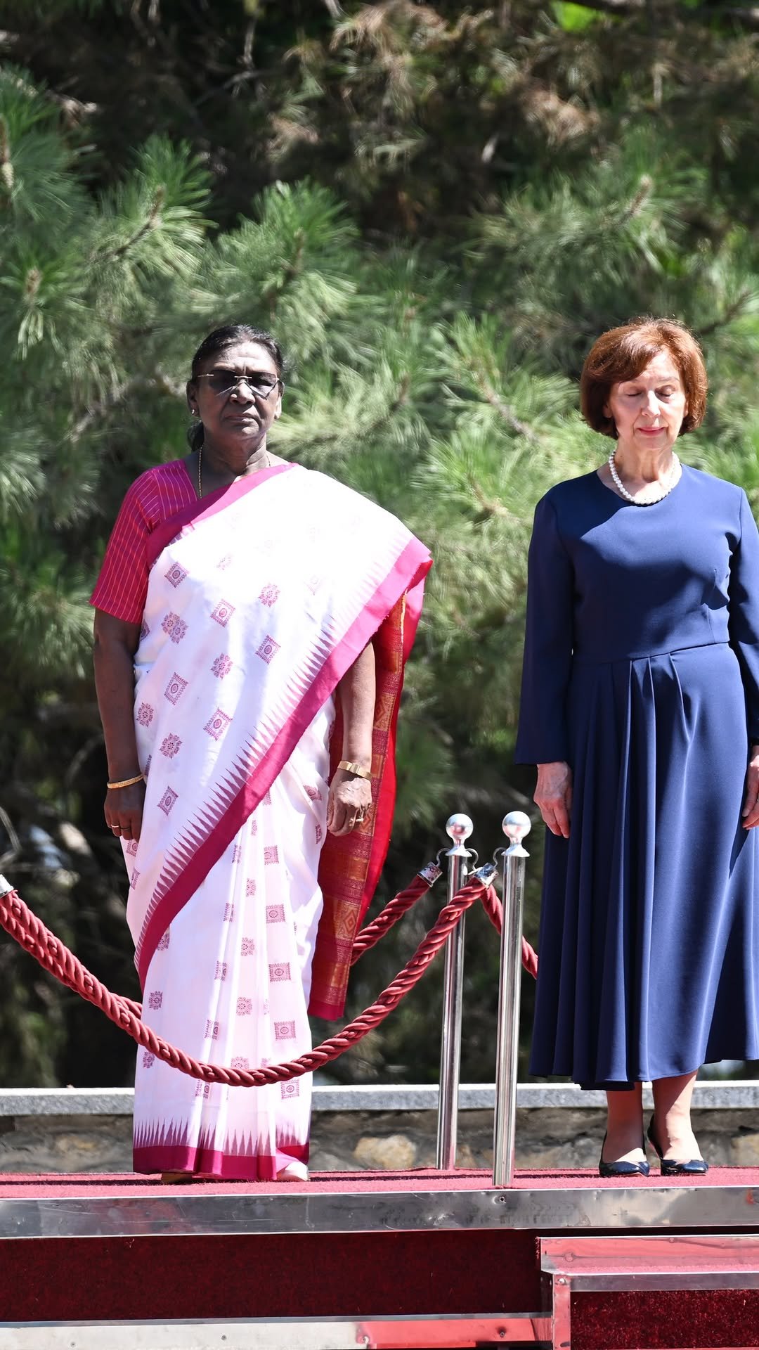 presidentofindia 게시물 이미지: उत्तर मैसिडोनिया की पहली यात्रा के दौरान...
