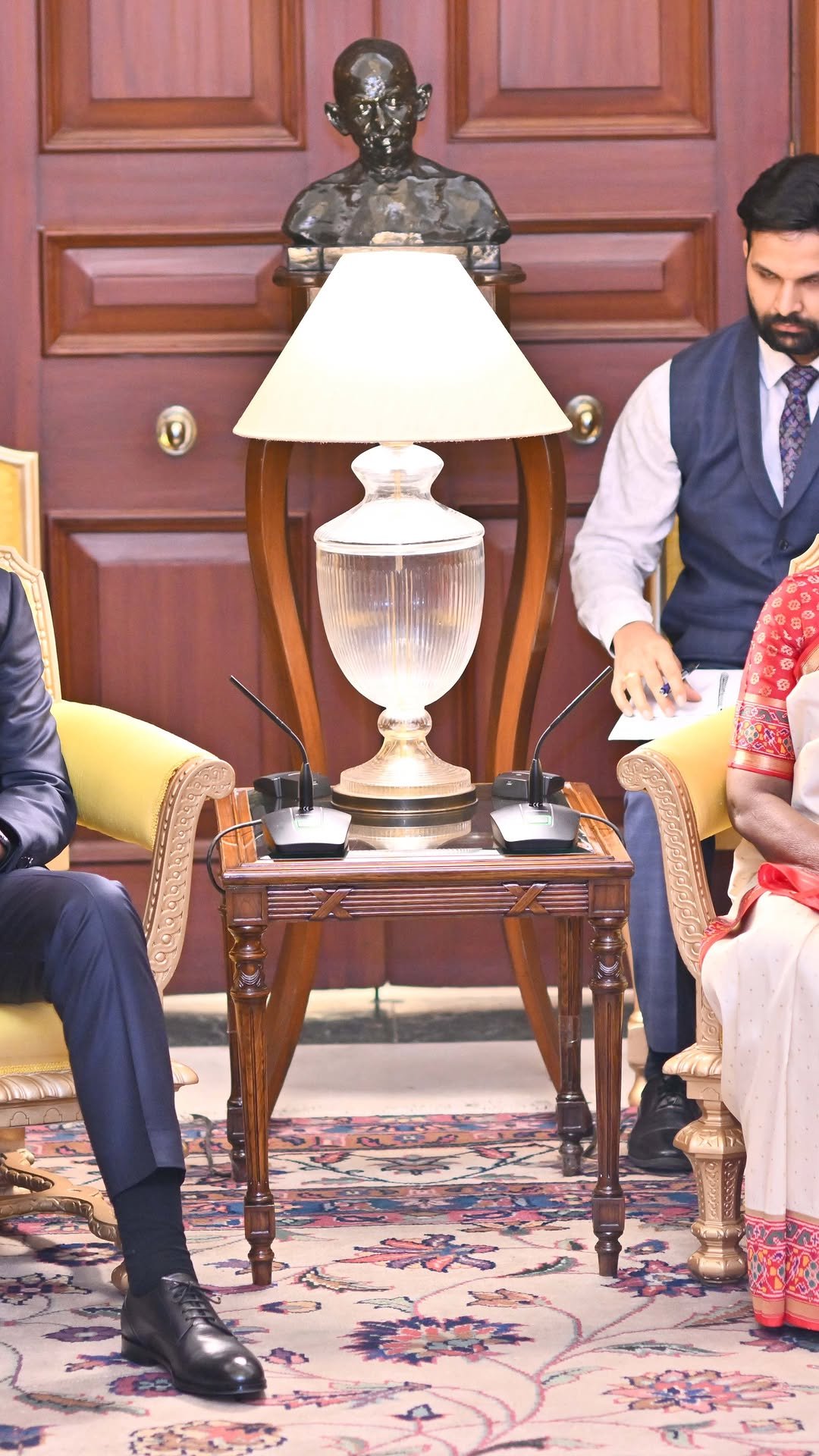 presidentofindia 게시물 이미지: Deputy President Shipokosa Paulus Mashatile of...