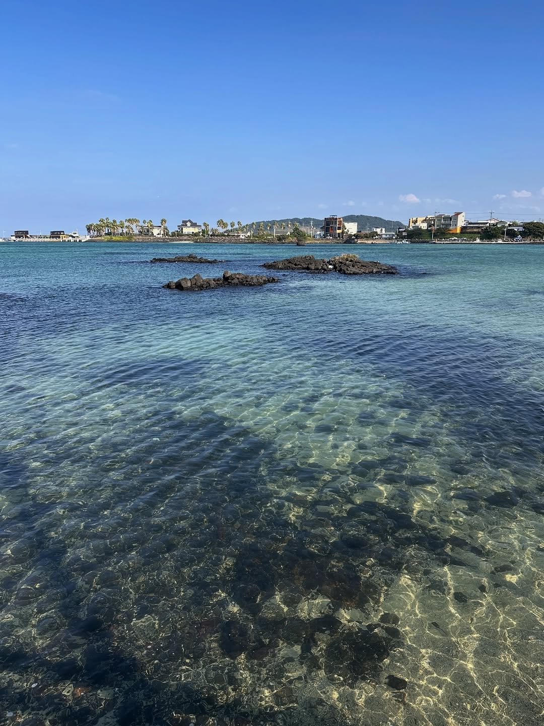 Photo by 팟 POT on October 13, 2025. May be an image of body of water and text.