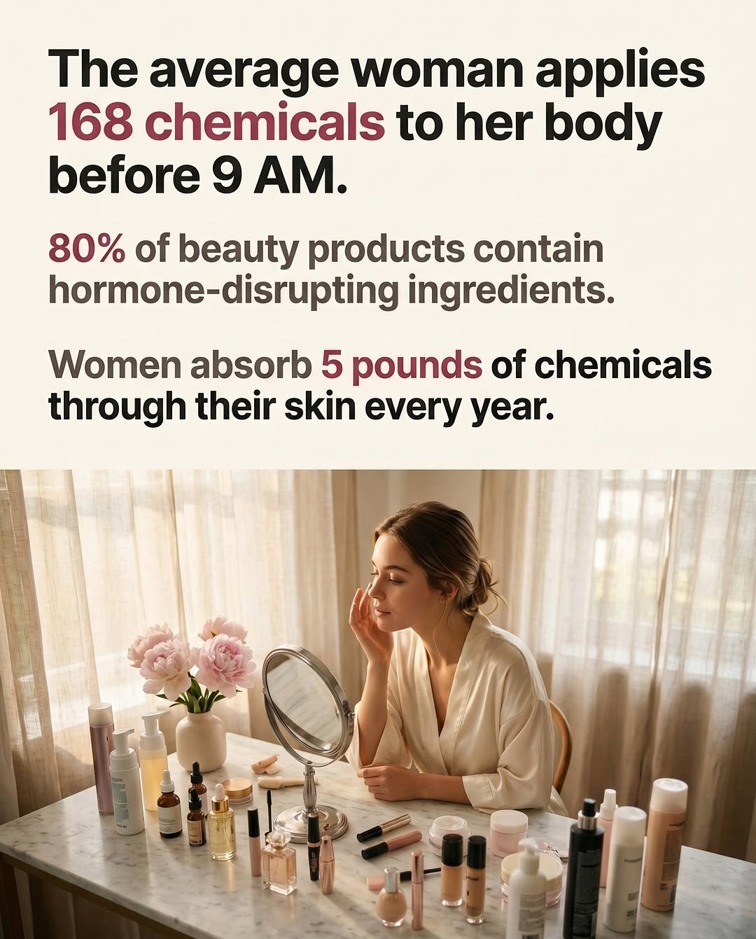 primalsprincess 게시물 이미지: 168 chemicals before 9am.

That is the average...