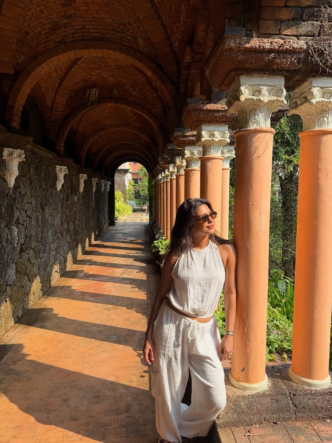 Photo by Priyanka on November 18, 2025. May be an image of the Villa d'Este, hallway and text.