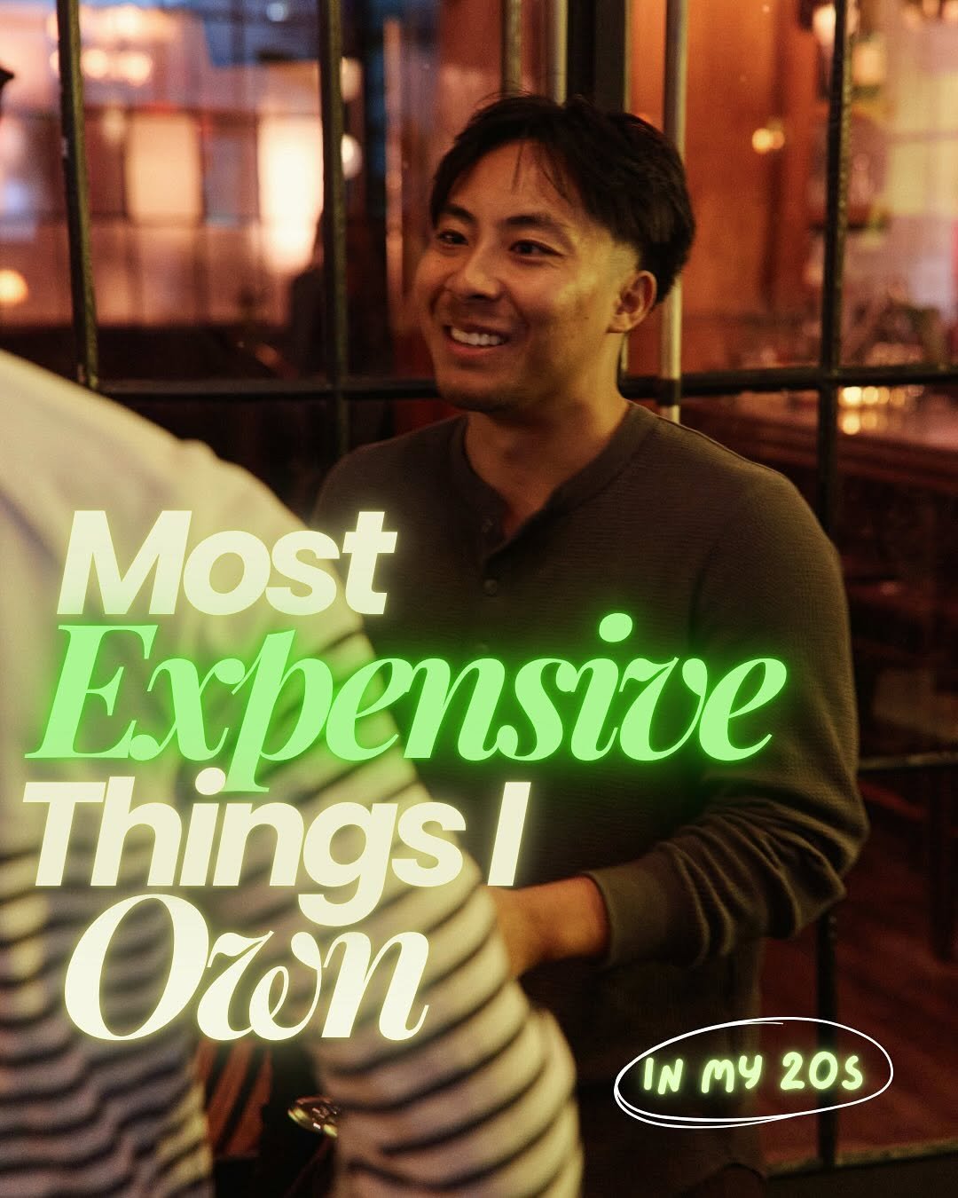 Photo by Angelo Castillo on November 06, 2025. May be an image of poster, magazine and text that says 'Most Expensive Things/ Οζωη IN My NMY20S 20S'.