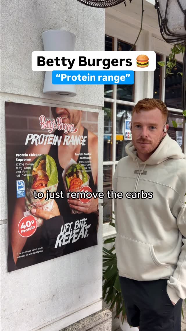 proflexhealth 게시물 이미지: Betty’s Burgers New “Protein Range” 

Is this...