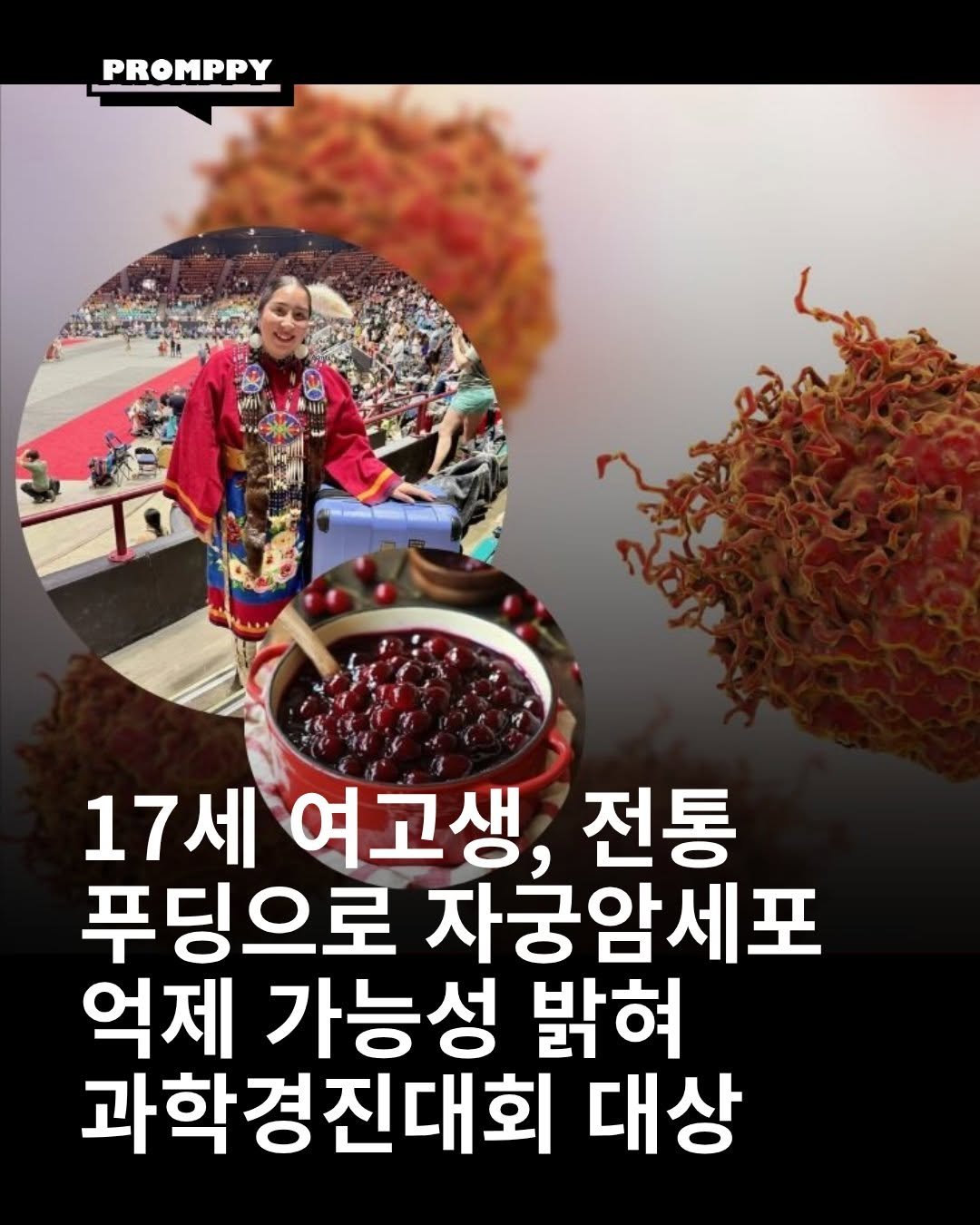 promppy_com 게시물 이미지: 🧬 미국 원주민 전통 푸딩 연구로 과학경진대회 대상 받은 여고생
쇼쇼니족과...
