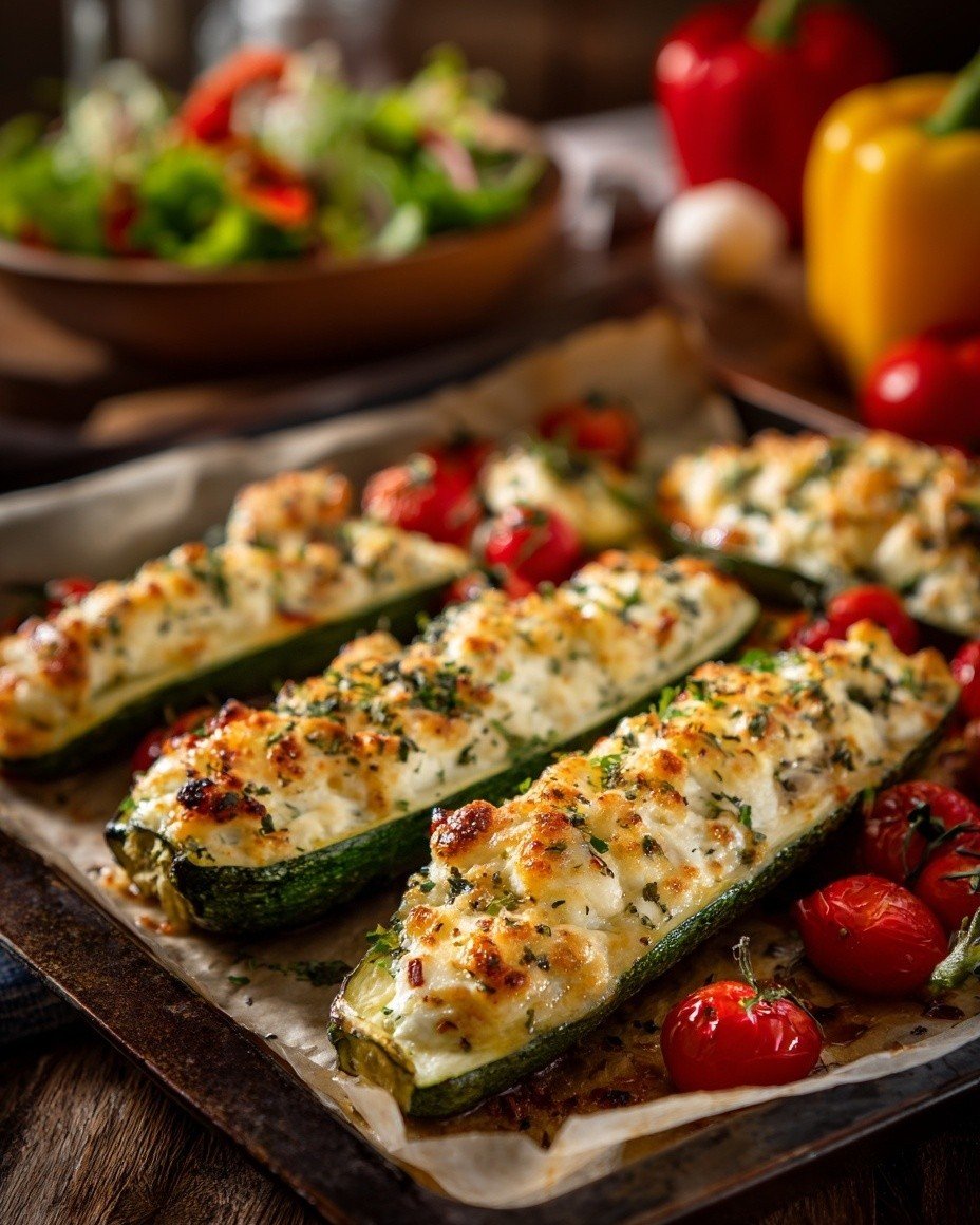 Photo by Protein & Cottage Kitchen on March 15, 2026. May be an image of zucchini, cream cheese and text.