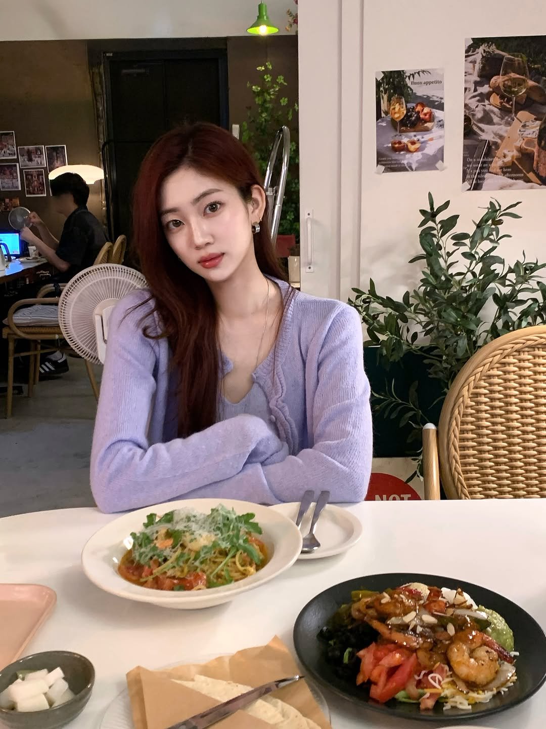 Photo by 황지현 on November 12, 2025. May be an image of pasta and text.