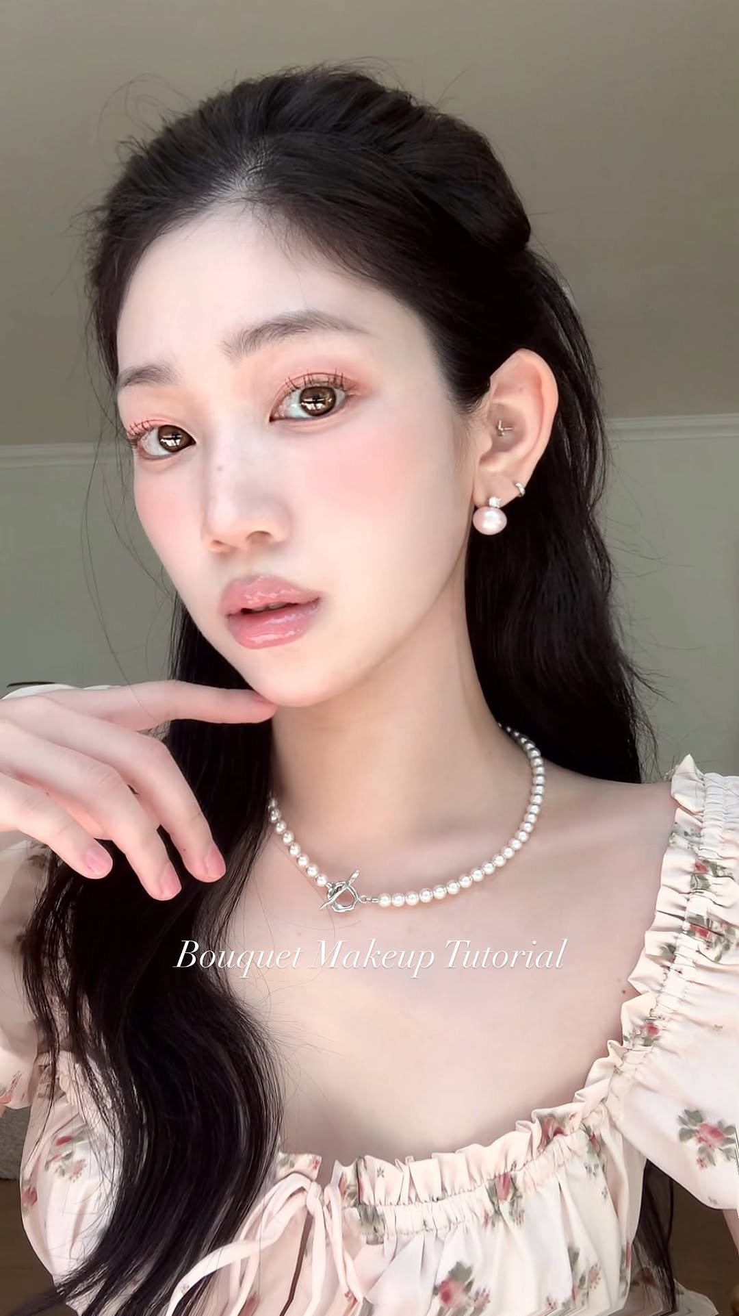 pure_hwang 게시물 이미지: 작약 부케 메이크업💐
