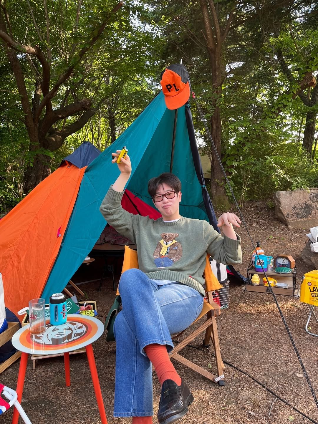 pyojihoon_official 게시물 이미지: ⛺️🪂