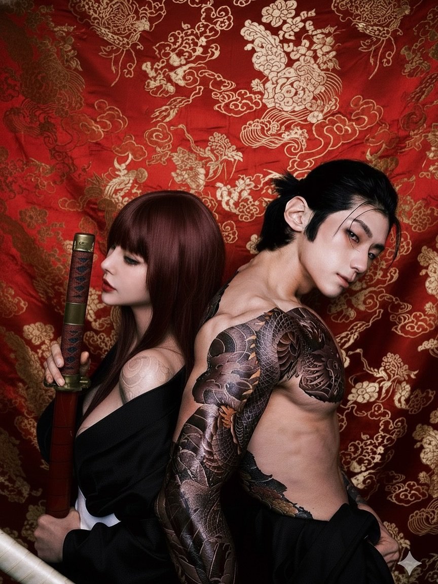 Photo shared by 마성의 바나나🍌 on December 04, 2025 tagging @kwan_ryugwanvilla103, @bba_na_na, and @qkrgktkxks. May be an image of costume, sword and text.