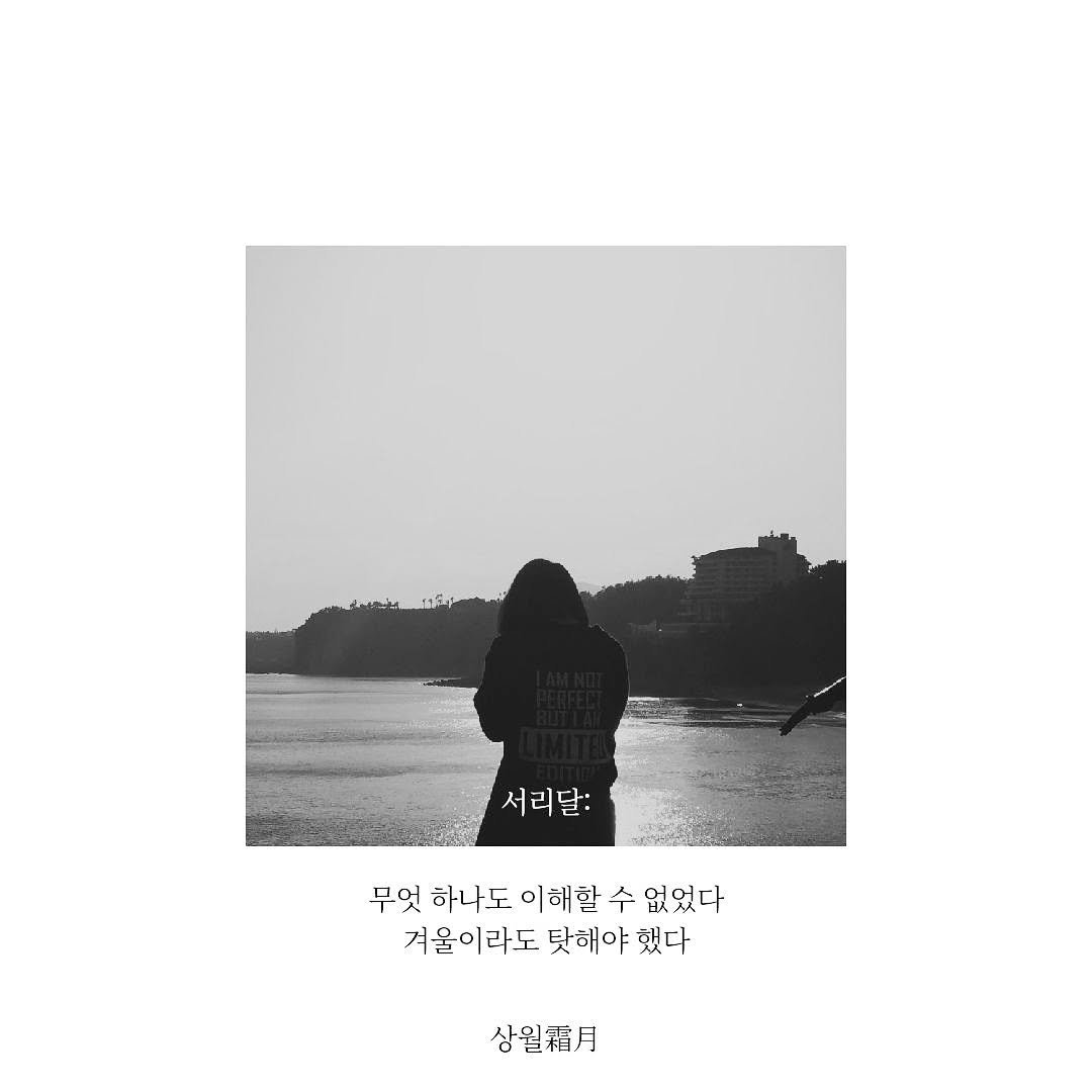 qlipha 게시물 이미지: 서리달: 상월霜月

1. 서리달
얼마나 긍정을 부둥켜안아도 겨울이 싫다. 존나...