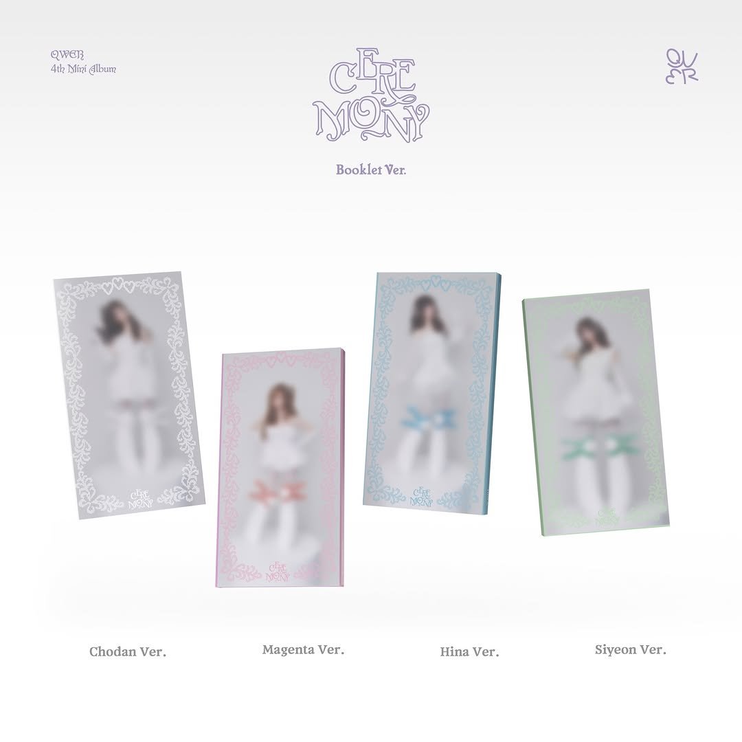 Photo by QWER on April 17, 2026. May be an image of sleepwear, chemise, poster, dress and text.