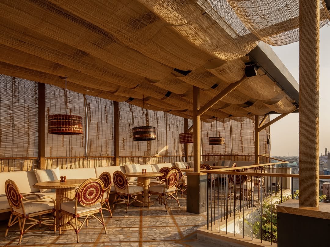 raashotels 게시물 이미지: The Rooftop Restaurant at The Stepwell Hotel...