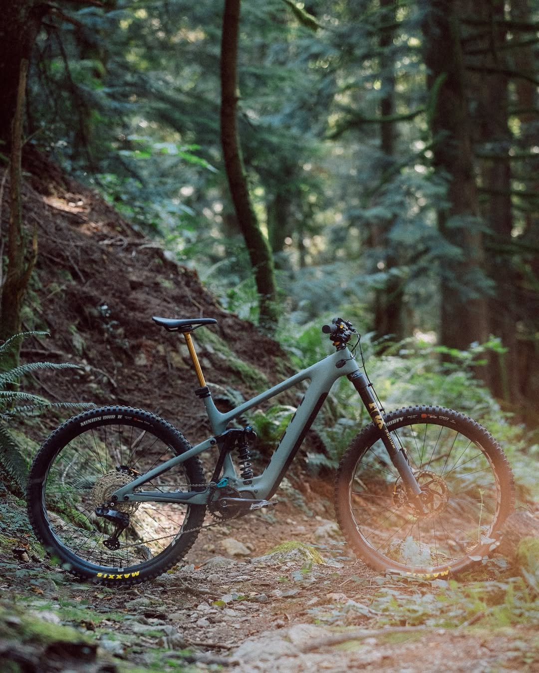 Photo shared by Ride FOX Bike on November 13, 2025 tagging @yeticycles, and @raceface. May be an image of bicycle and text.