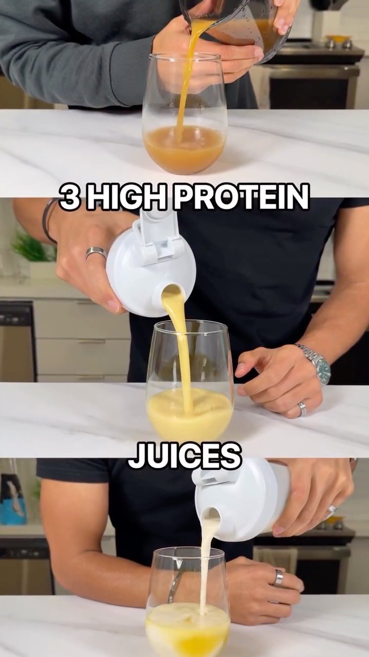 rahul__kamat 게시물 이미지: 3 high-protein juices 🥤
 
Pina Colada...