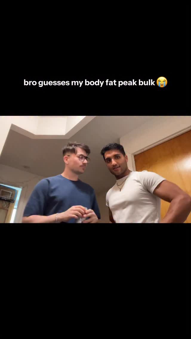 rahul__kamat 게시물 이미지: bro tries to guess my body fat 😭