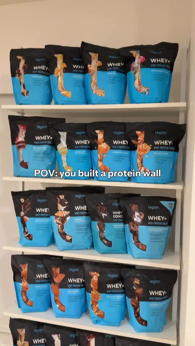 rahul__kamat 게시물 이미지: why am I so excited about my protein wall...