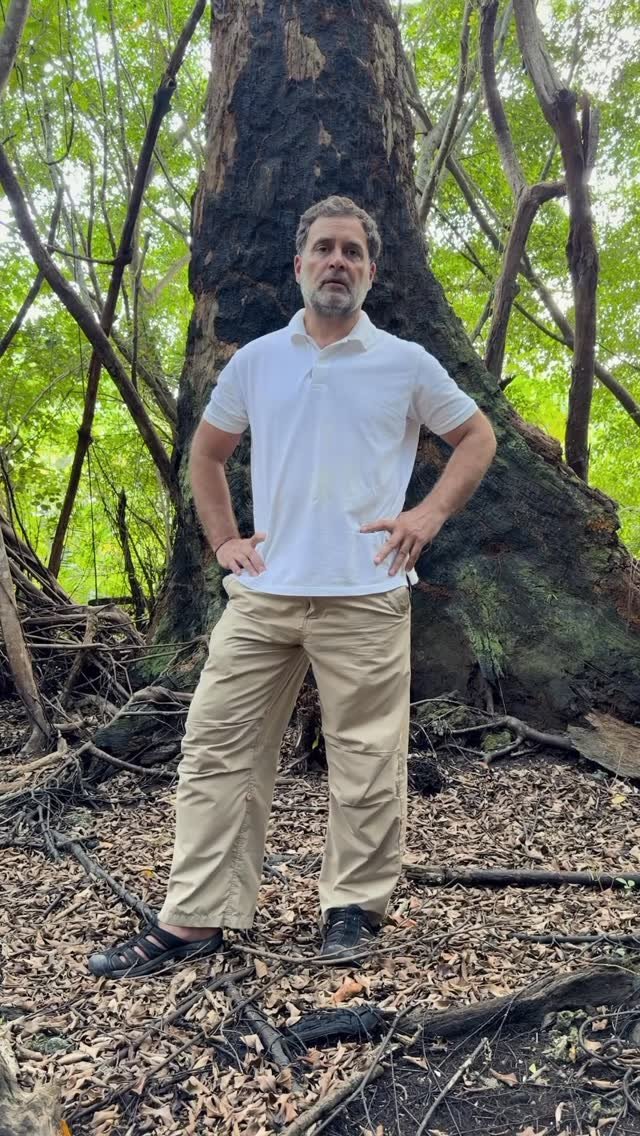 rahulgandhi 게시물 이미지: I travelled through Great Nicobar...