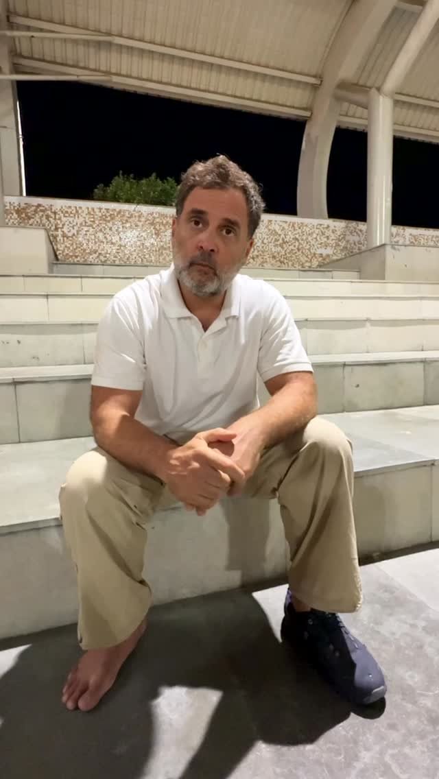 rahulgandhi 게시물 이미지: भारत के छात्रों और प्रधानमंत्री को मेरा सीधा संदेश...