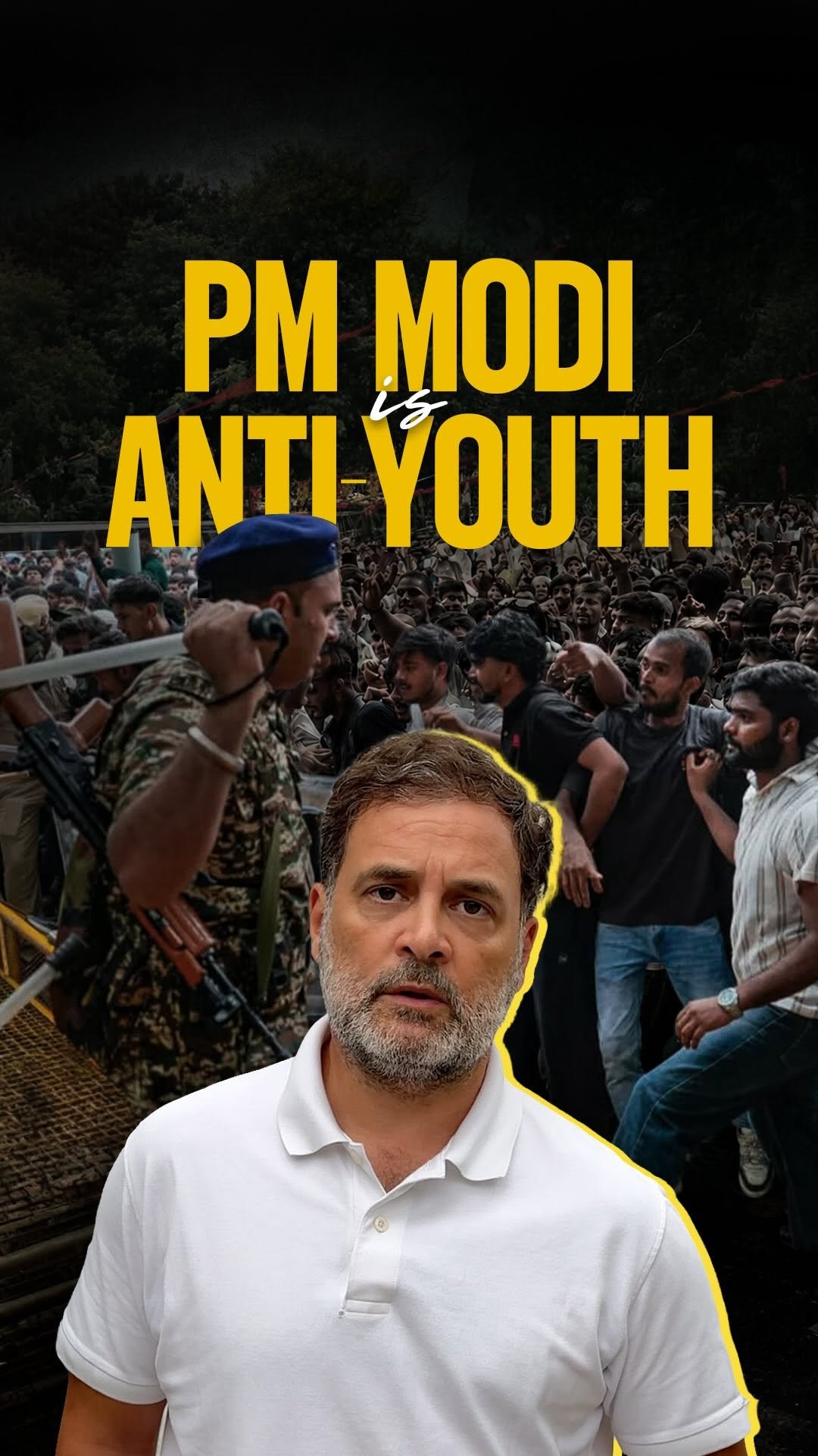 rahulgandhi 게시물 이미지: प्रधानमंत्री मोदी भारत के इतिहास के सबसे...