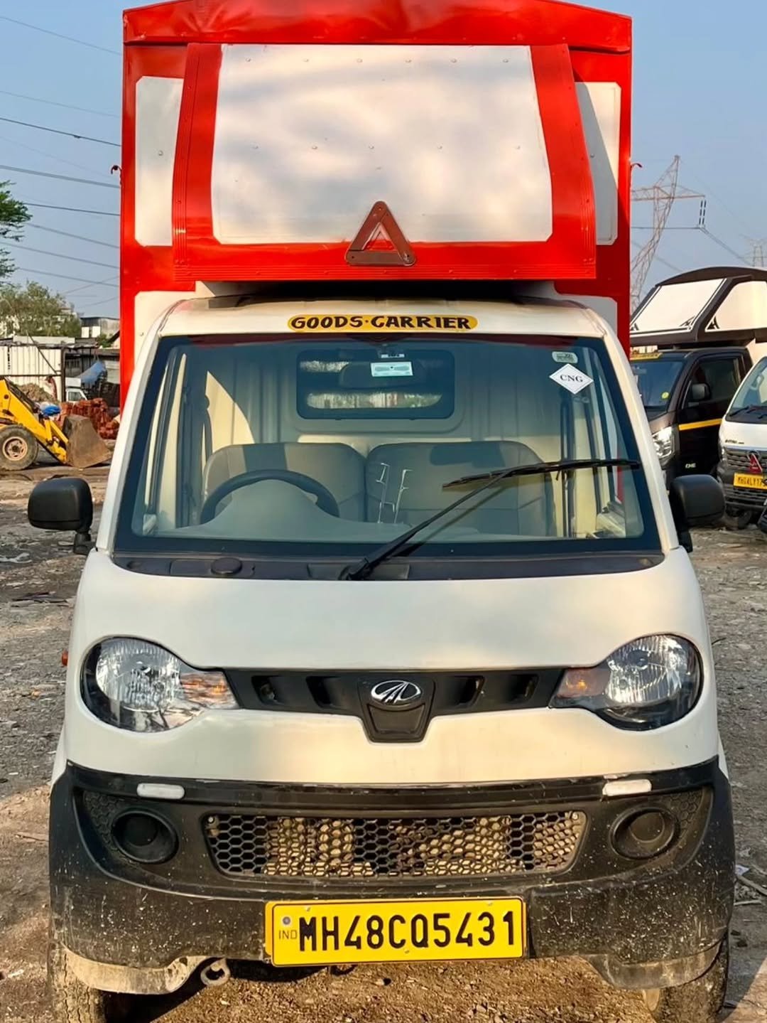 Photo by RAJ MOTORS, मुंबई on October 22, 2025. May be an image of van, tire, rack, truck, bus, outdoors and text.