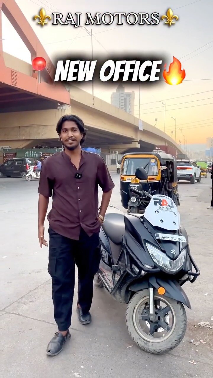 rajmotorsmumbai 게시물 이미지: 📍New Office Location🔥
⚜️RAJMOTORS⚜️
📍Navi...