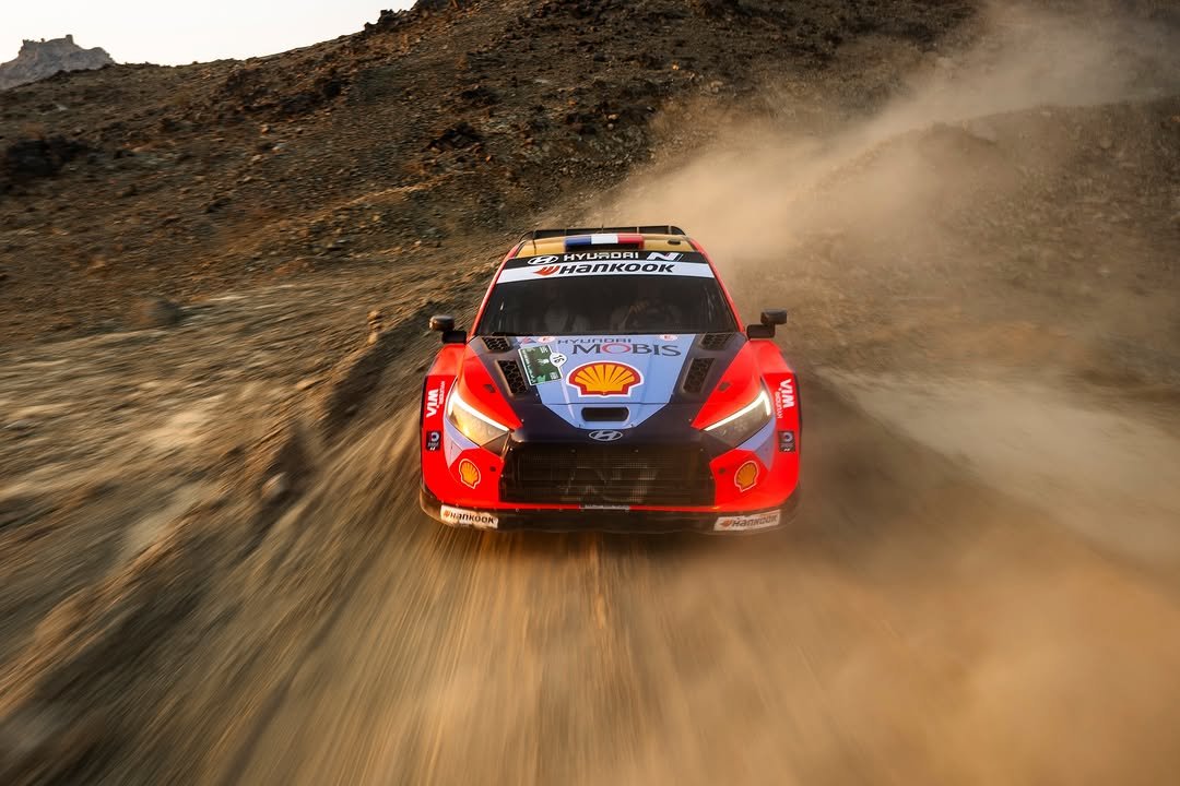 Photo by ラリージャパン on December 08, 2025. May be an image of racing vehicles, race car and text.