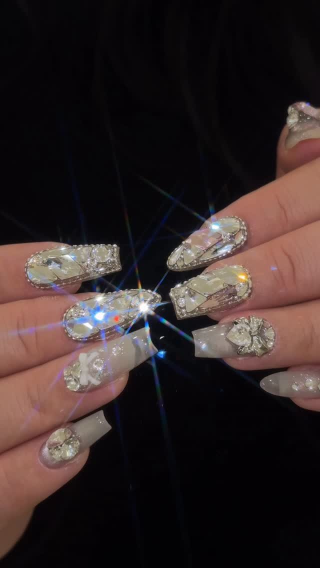 ramua_de_nail 게시물 이미지: 크…🤍 라뮤아는 스톤아트 전문이쥬!!!!!!