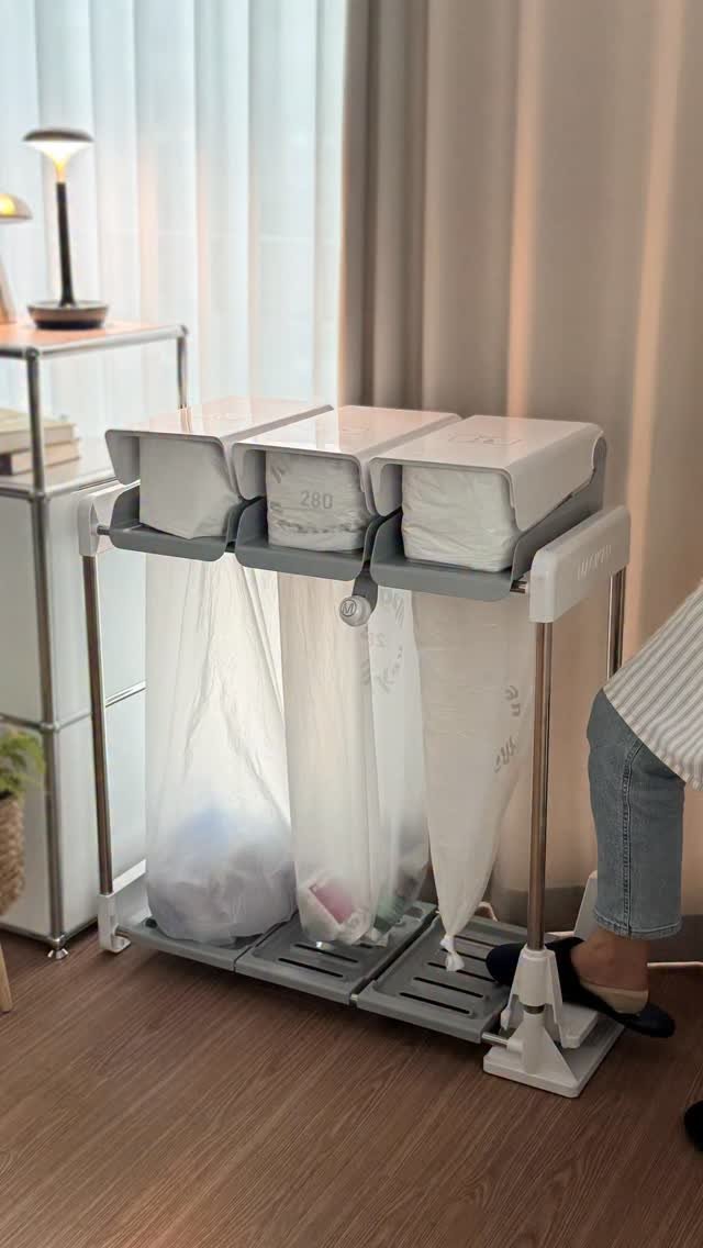 rara__home_ 게시물 이미지: ✨분리수거 한 번에 깔끔하게!

매직캔 애니블리 다용도 분리수거함...