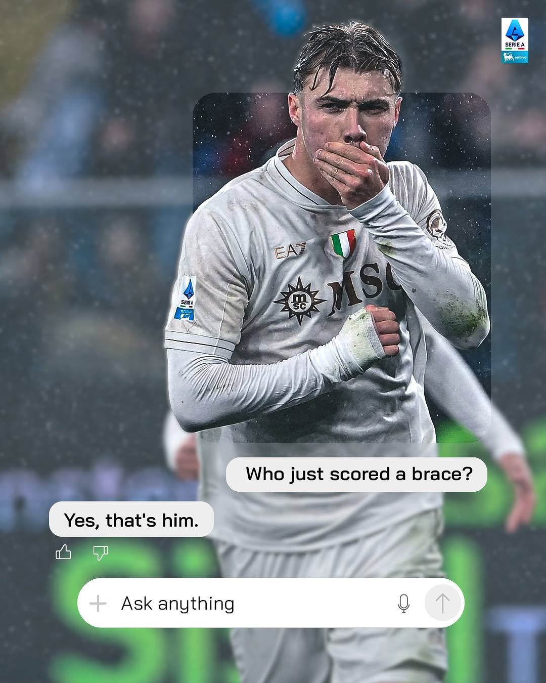 rasmus.hoejlund 게시물 이미지: Brace. Win. Repeat. 🥶

#GenoaNapoli